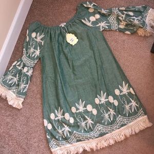 Off the shoulder dress